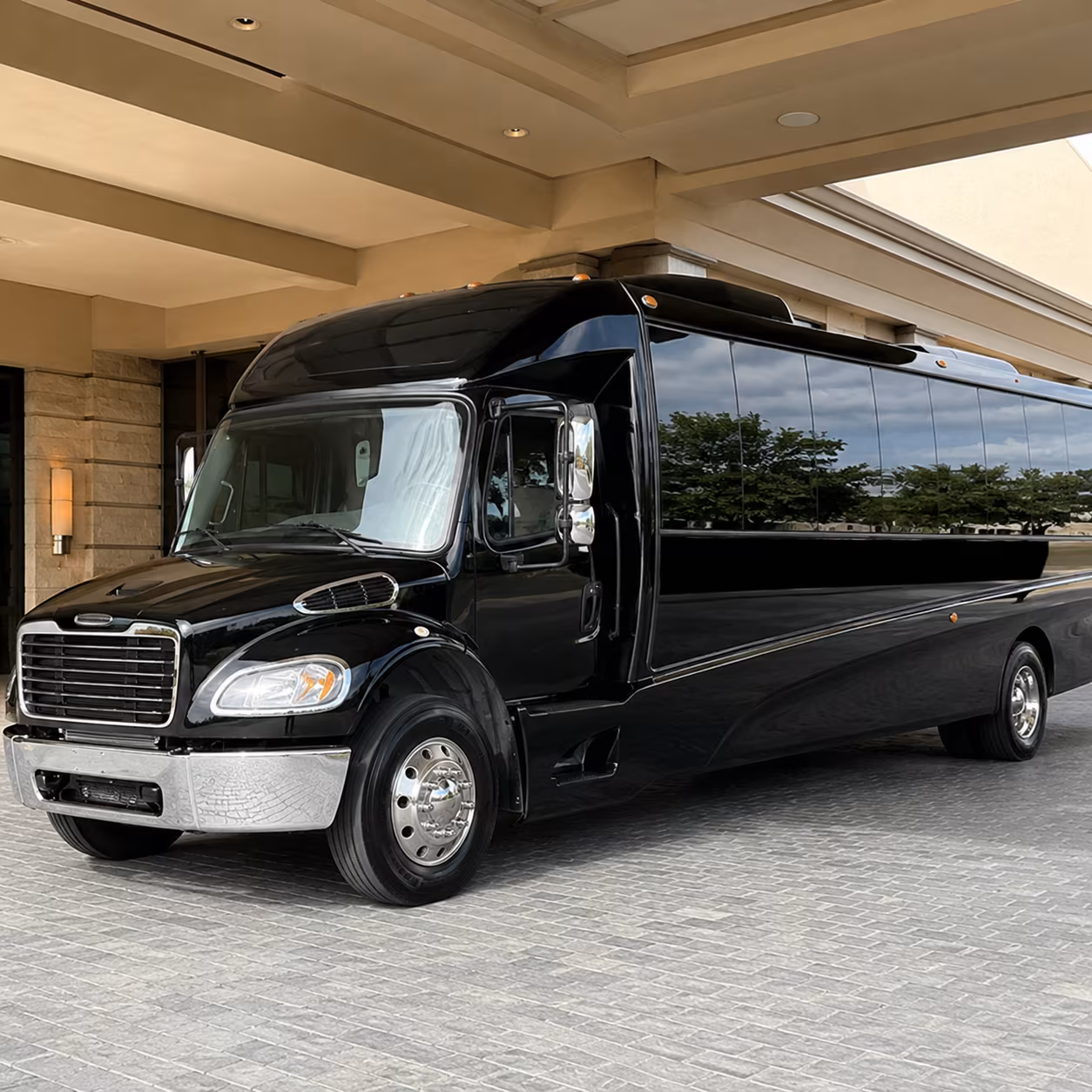 minibuses and charter buses for larger ofallon prom groups