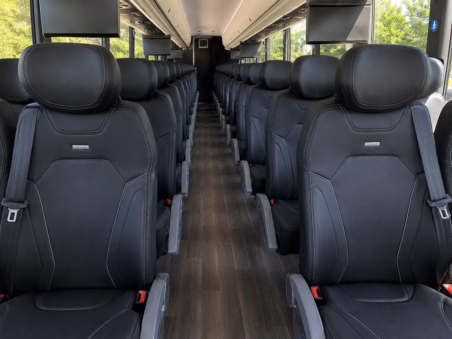 ofallon airport transportation onboard seating