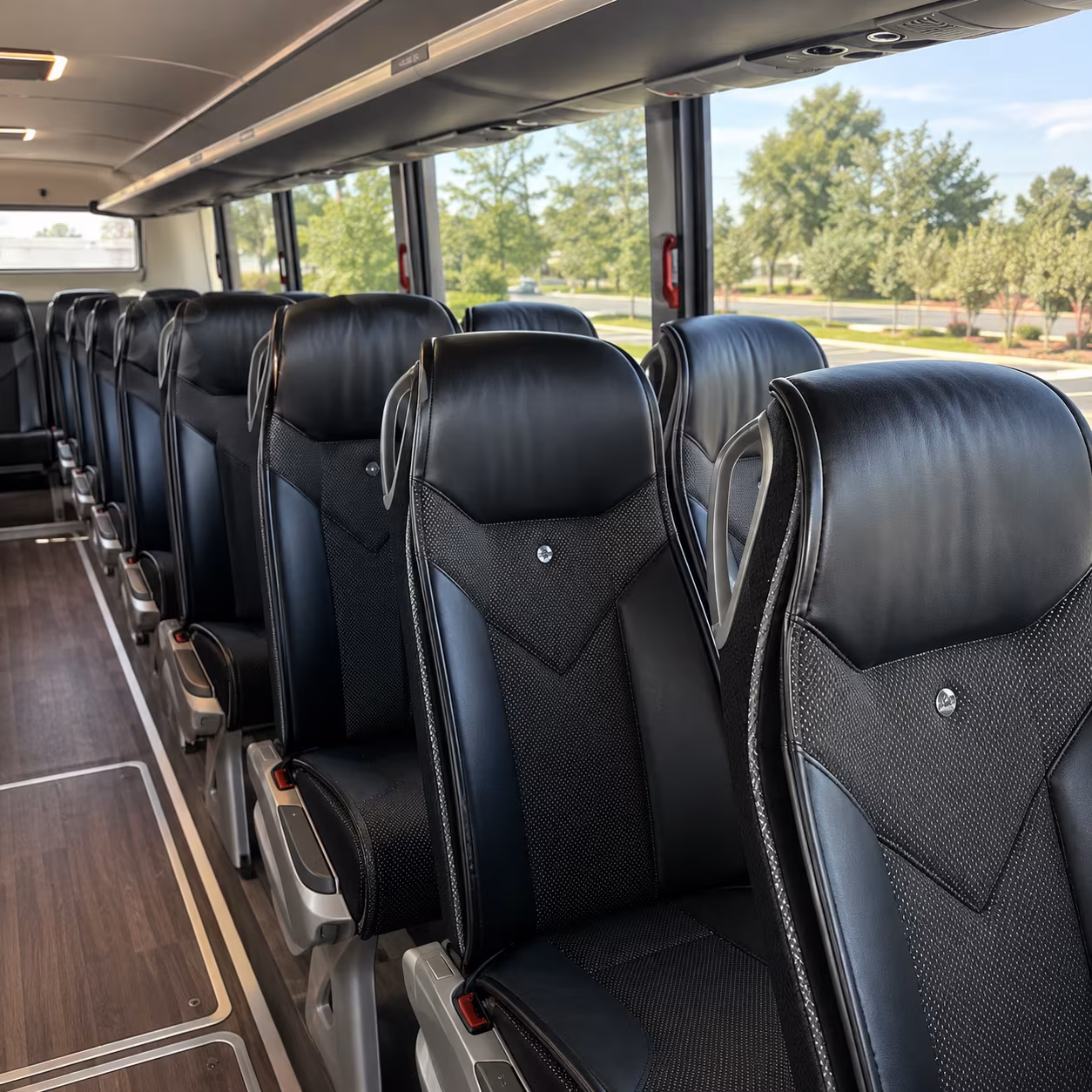 ofallon charter bus interior